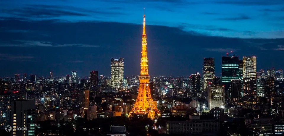 Nikmati pemandangan bandar di Menara Cerap Menara Tokyo
