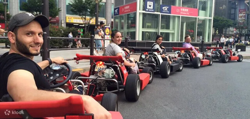 Terokai pusat bandar Tokyo dengan go-kart