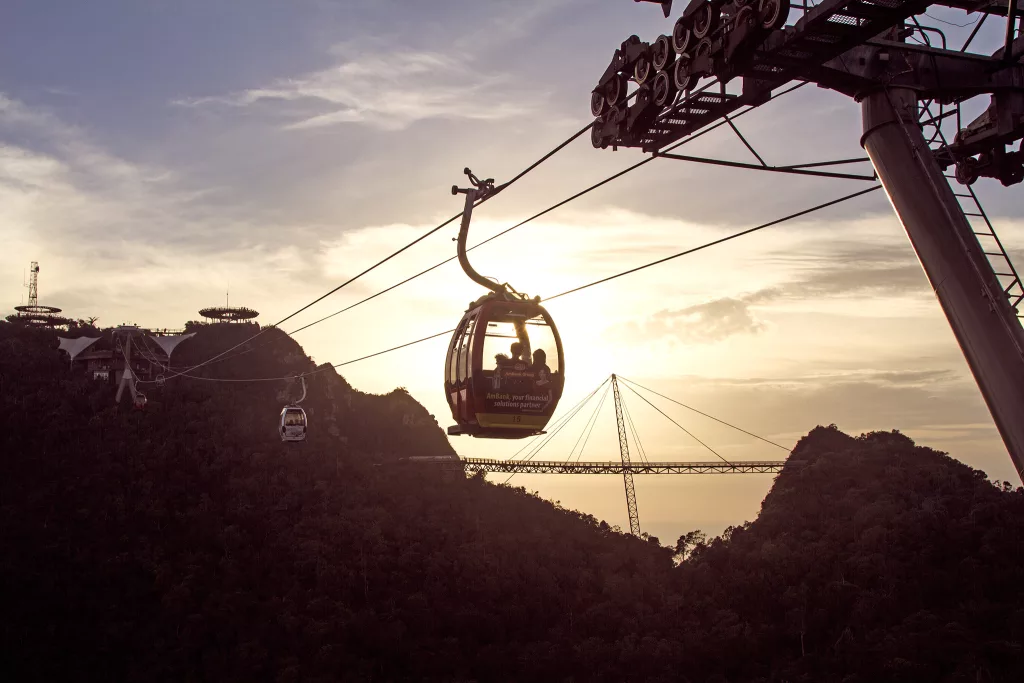 panorama langkawi skycab view